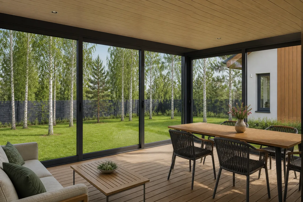 Концептуальная визуализация: Outdoor Room